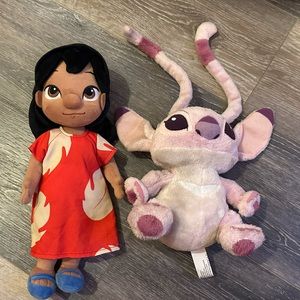 Disney Lilo and Stitch 2 stuffed bundle